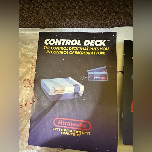 Nintendo Entertainment System Action NES Styrofoam included box only - Picture 7 of 10